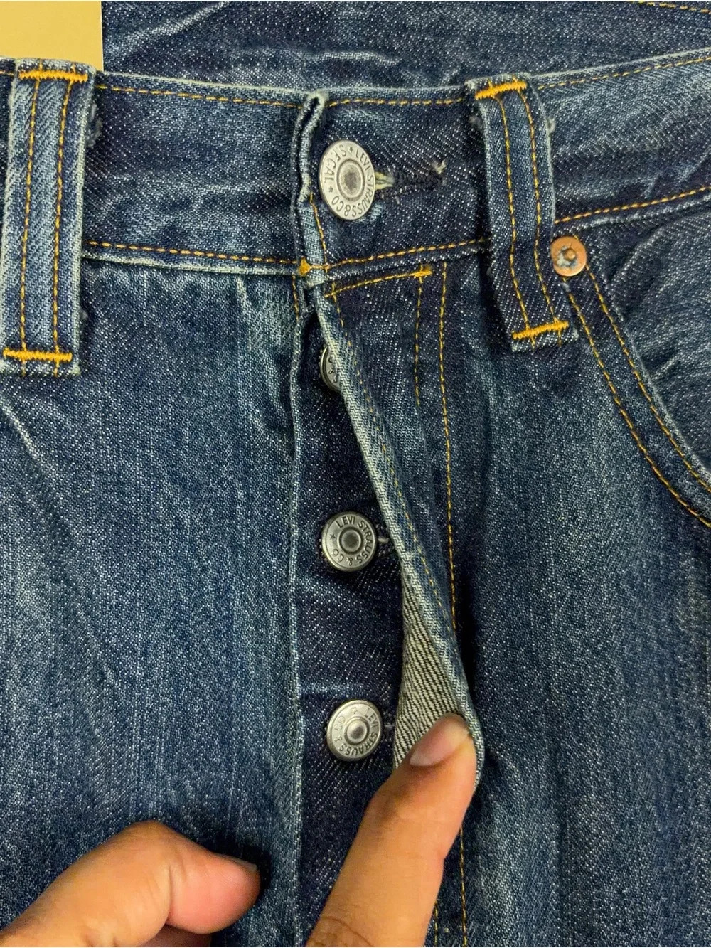 Levis Vintage Clothing LVC 1947 501 XX Selvedge Jeans Mens Size 32x32 Made Japan